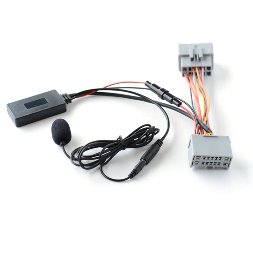 Xe Mới Module Bluetooth AUX IN Adapter Handfree Cho Cho Volvo C30 S40 V40 V50 S60 S70 C70 V70 XC70 s80 XÇ90 Cáp Bluetooth