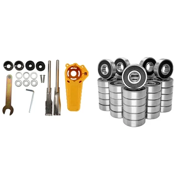 

Electric Power Wood Chisel Carving Tool with 60Pcs/Set 608 2RS Ball Bearing ABEC-5 8X22X7 mm Deep CNIM Hot