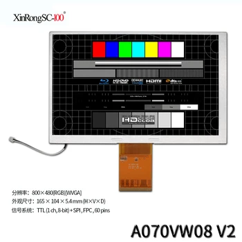 

Test ok For 7" Gps LCD screen display A070VW08 V2 LCD Display Glass Sensor Replacement