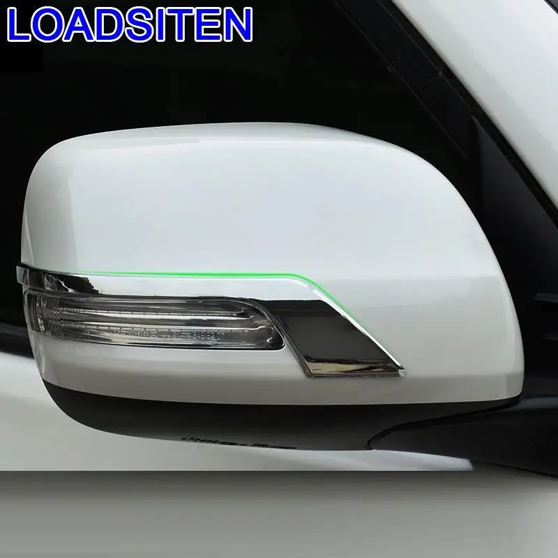 Decorative Auto Automobile Wing Mirror Exterior Protecter Mouldings Decoration 12 13 14 15 16 17 18 19 FOR Toyota Land Cruiser | Автомобили