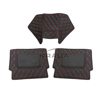 

1 Set Universal Seat Back Bag For Tesla Model 3 Model S Model X Storage Kick Mat Protector Anti-kicking Pad Car Care Accessories