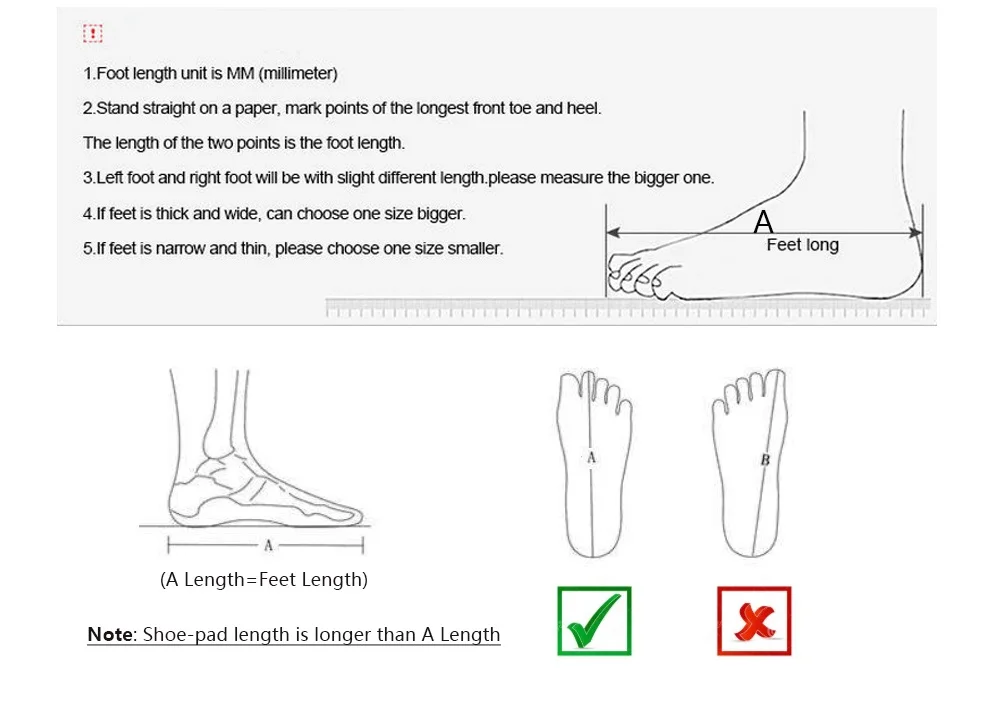 Foot length