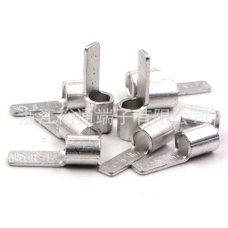

DBN8-14 Supply High Quality Cold Compression Wiring Terminal I-Shaped Sheet-shaped Bear End Socket Manufacturers Direct Selling