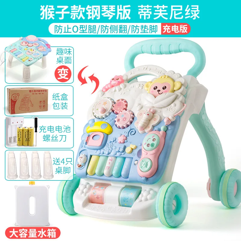 

Baby Walker Cart 6-18 Month Anti-Falling Baby Girls Learn Walk Child Walker Boy Toy