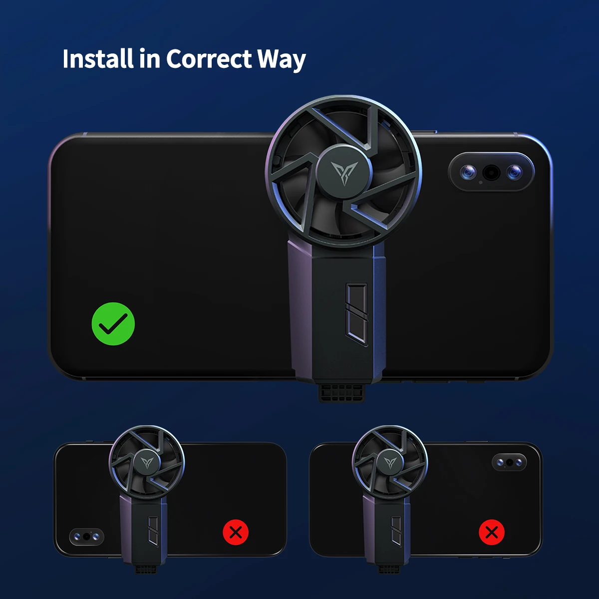 Flydigi Wasp Wing Pro Moblie Cooling Fan description image 6