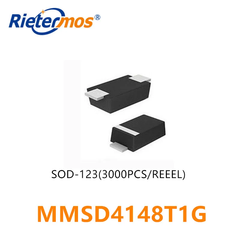 3000PCS MMSD4148T1G MMSD4148 SOD123 HIGH QUALITY | Электроника