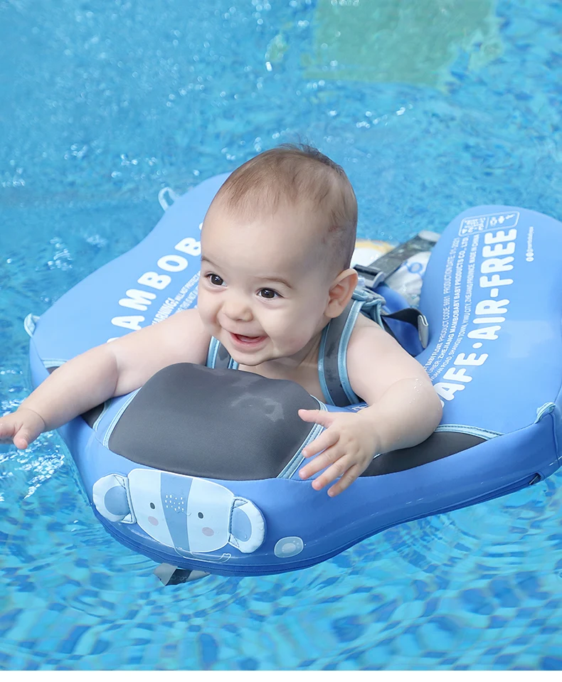per età di 3-36 Mesi, Galleggiante da Nuoto per Bambini Anello Galleggiante per Piscina Gonfiabile per Bambini con Tettuccio per Protezione Solare