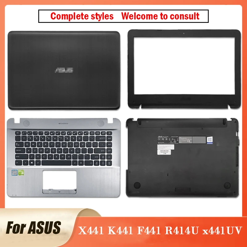 Оригинальный черный чехол для ноутбука ASUS X441 K441 F441 A441U F441U X441N | Компьютеры и офис