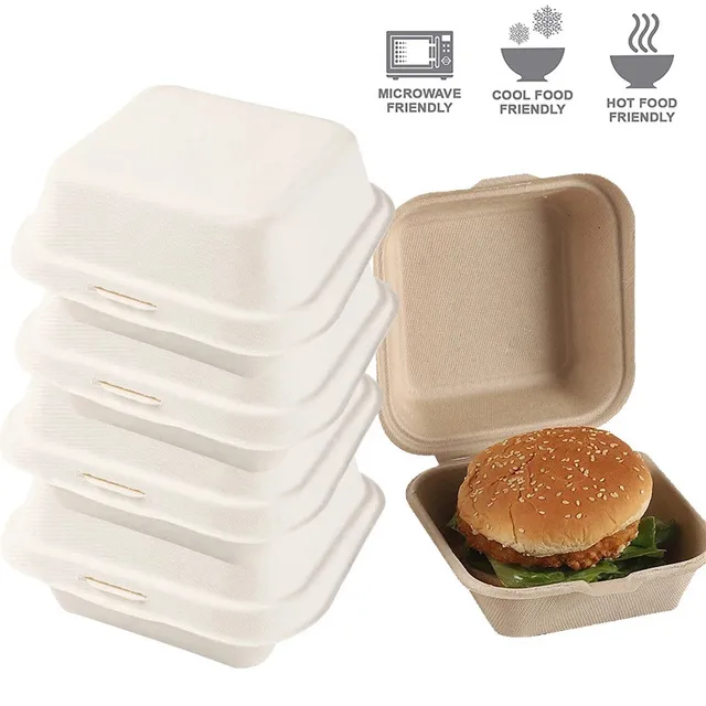 10/20pcs Disposable Bento Food Containers: Convenient and Eco-Friendly Packaging for Your Meals