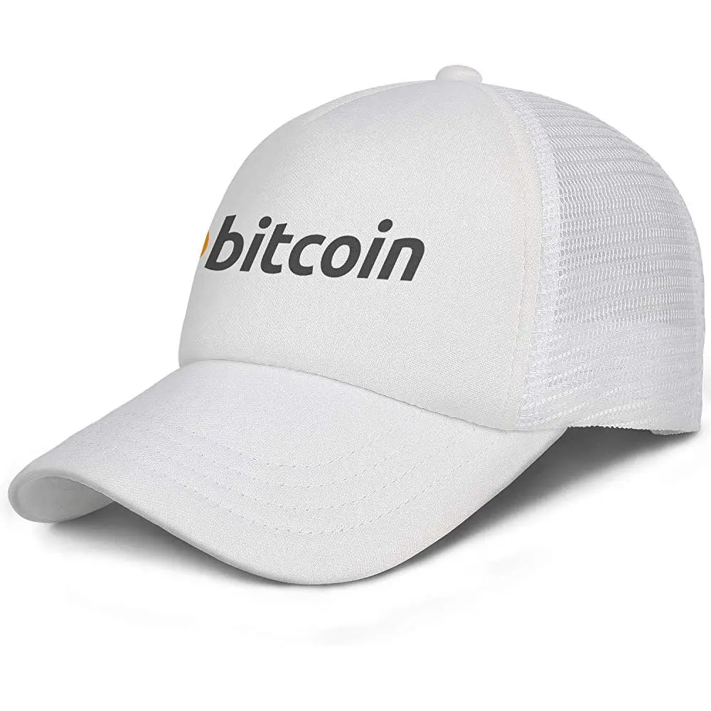 Мужская Биткоин крутая Биткоин бейсбольная Кепка Регулируемая сетка Солнцезащитная плоская кепка