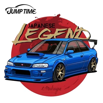 

JumpTime 13cm x 11.3cm For Subaru Impreza 2.5 RS Funny Vinyl Sticker Car Bumper Decal Waterproof Car Styling Car Accessories