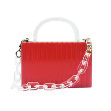 

Brand Bags For Women Acrylic Evening Clutch Bridal Crossbody Designer Handbag Luxury Shoulder Wedding Chain Mini Party Wallets