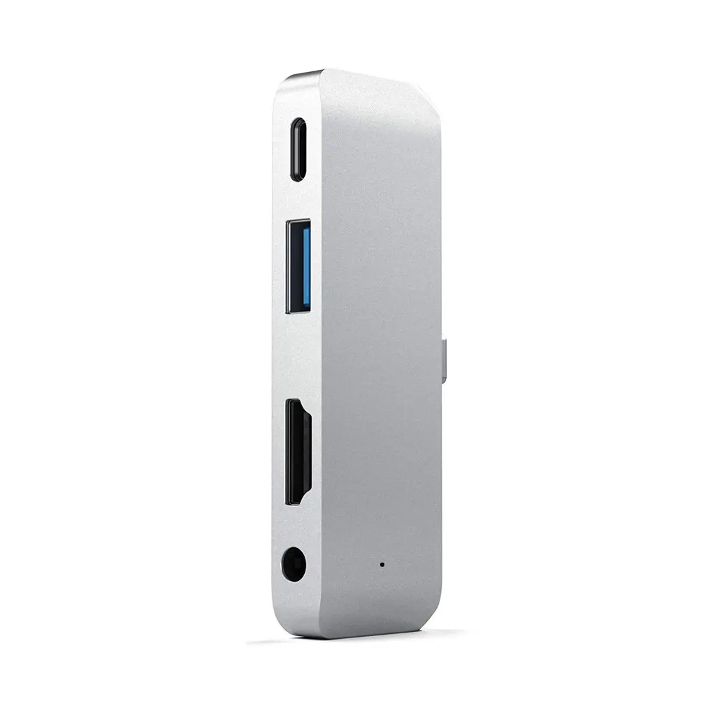 USB C Hub Adapter with USB TYPE C to HDMI Charging 4K USB 3 0 3 5mm Headphones for iPad MacBook Pro for Samsung Extend Dock