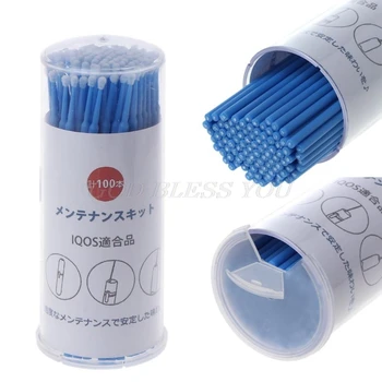 

100PCS/BOTTLE Cleaning Cotton Sticks Clean Kit Tools for IQOS 2.4 Plus For IQOS 3.0 Accessories Drop Shipping