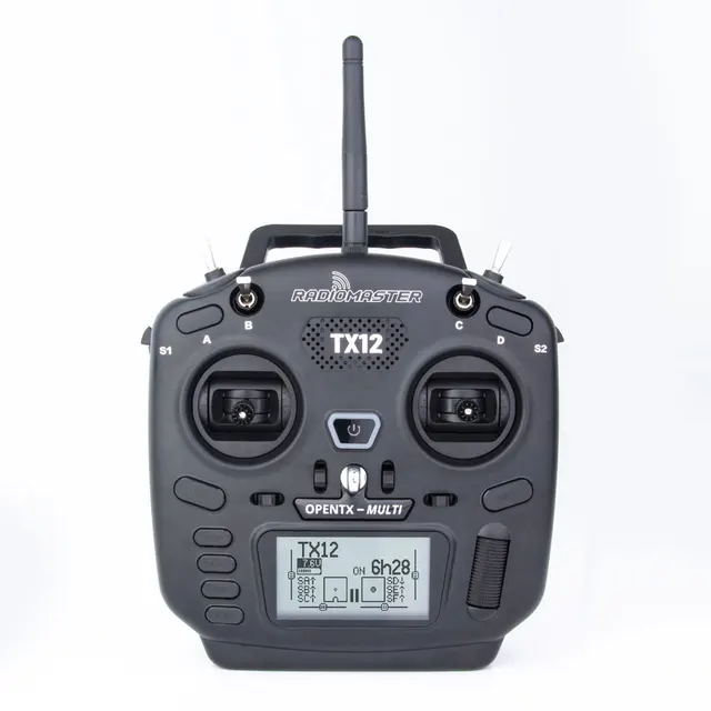Radiomaster TX12 2.4G 16CH OpenTX Compatible Digital Proportional RC Radio Remote Control Mini Transmitter With Carry Case