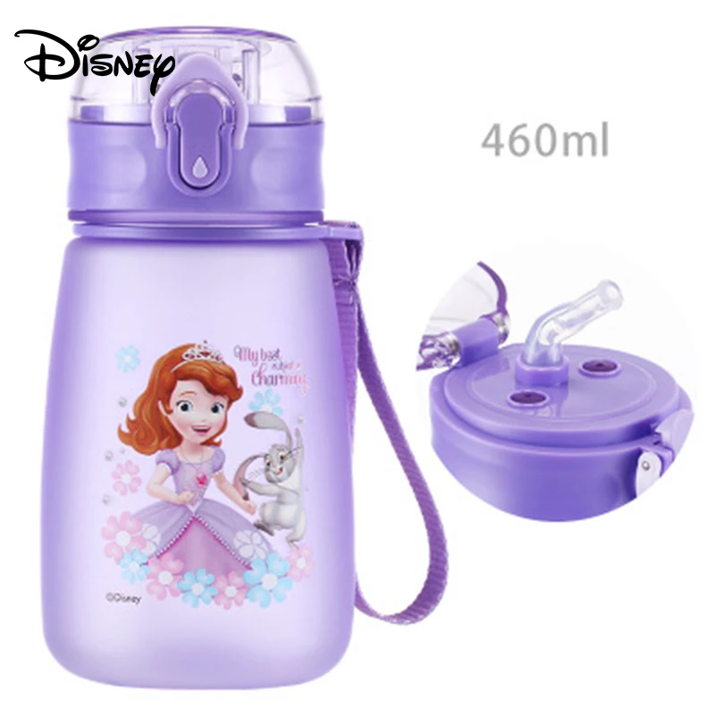 Disney Детская кружка с ремнем, портативная ученик начальной школы, ручная чашка, летняя детская чашка-заварник, Детская кружка, матовая чашка