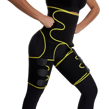 

Plus Size Waist Trainer Belt Women High Waist Body Shaper Leg Sweat Shapers Thigh Trimmers Adjustable Sauna Belt Hip Shapewear