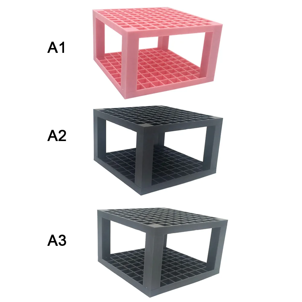 96Hole Plastic Painting Pencils Brushes Colored Pencils Detachable Holder Organizer Desk Stand Multifunction Home Stroage Holder