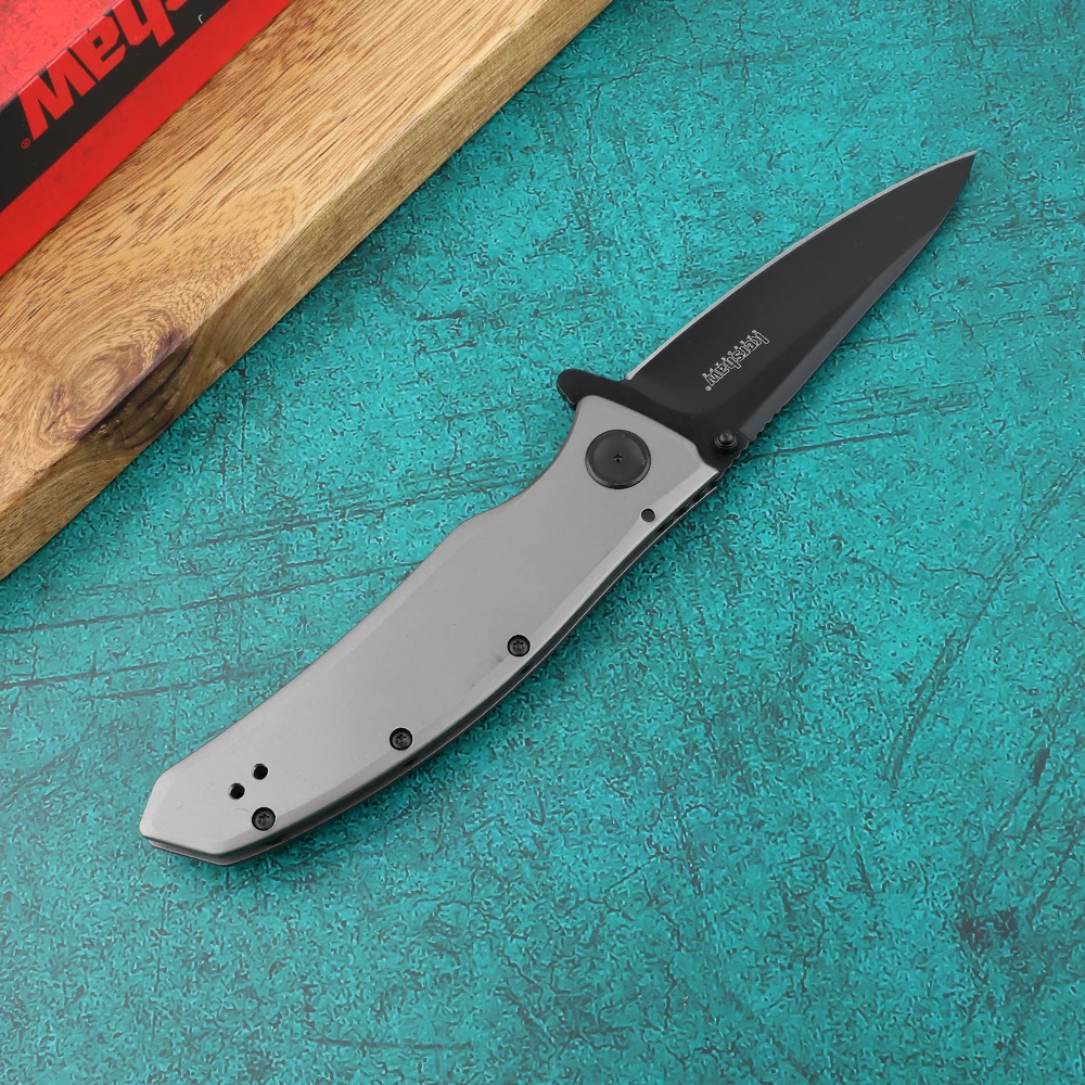 Складной нож Kershaw 2200 8Cr13Mov лезвие полностью стальное титановое покрытие карманный