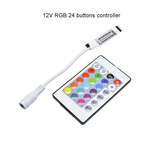 LED 스트립 라이트, USB 3528SMD LED 램프 테이프, 리본 RGB TV 데스크탑 스크린 백라이트 다이오드 테이프, IR 리모컨 LED 스트립 라이트 5
