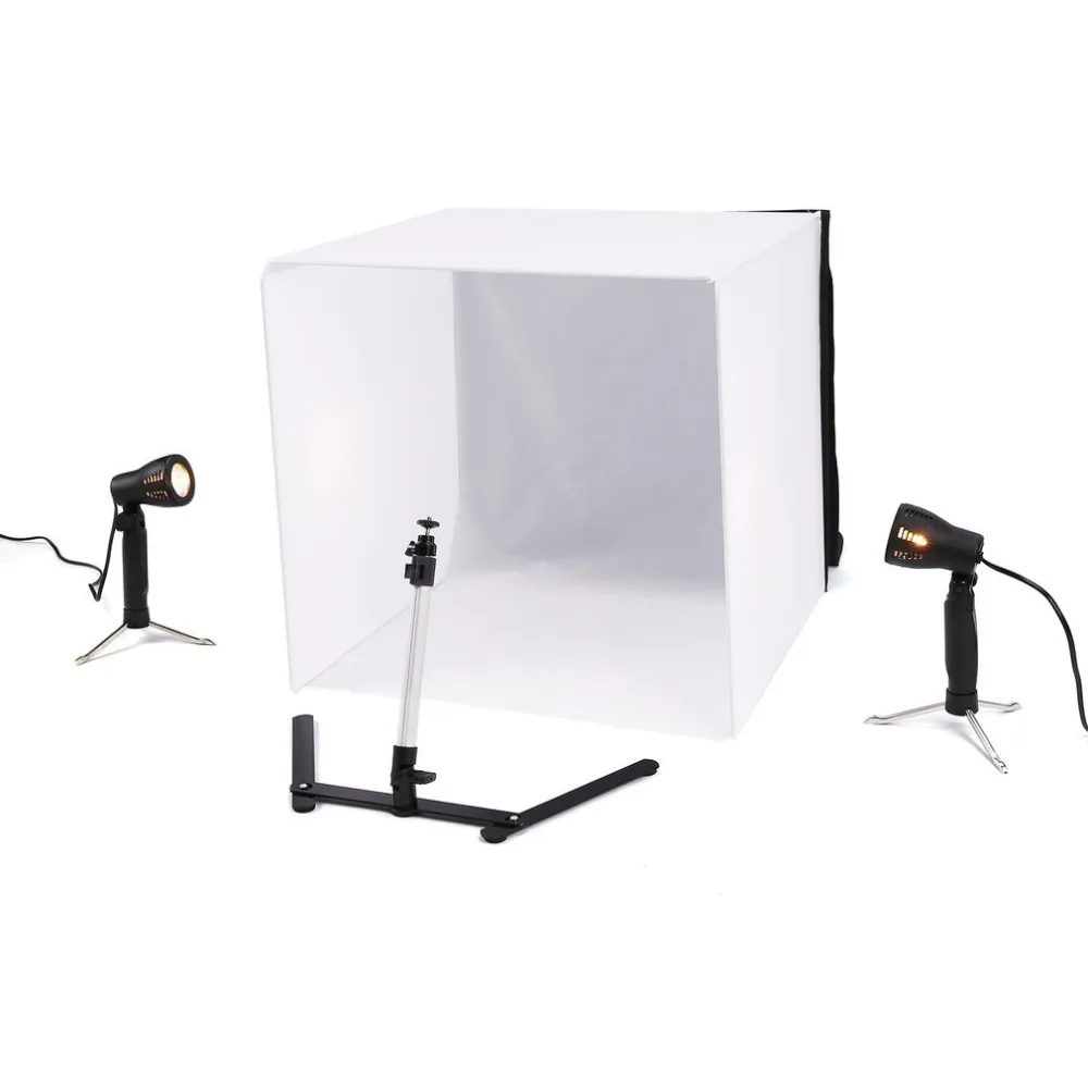 

Portable 50cm Camera Photo Studio Box Soft Light Tent Kit Color Backdrops With Tripod Mobile Shot Box Set Photography Props