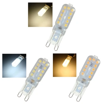 

G9 3W 2835 SMD Dimmable LED Spot Light Energy Saving Corn Bulb Lamp 110V Warm White