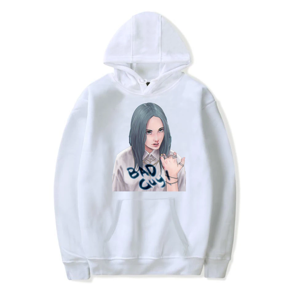 Повседневная модная уличная одежда, худи с логотипом Billie Eilish, зимние женские/мужские толстовки с длинным рукавом больших размеров, толстовки в стиле хип-хоп