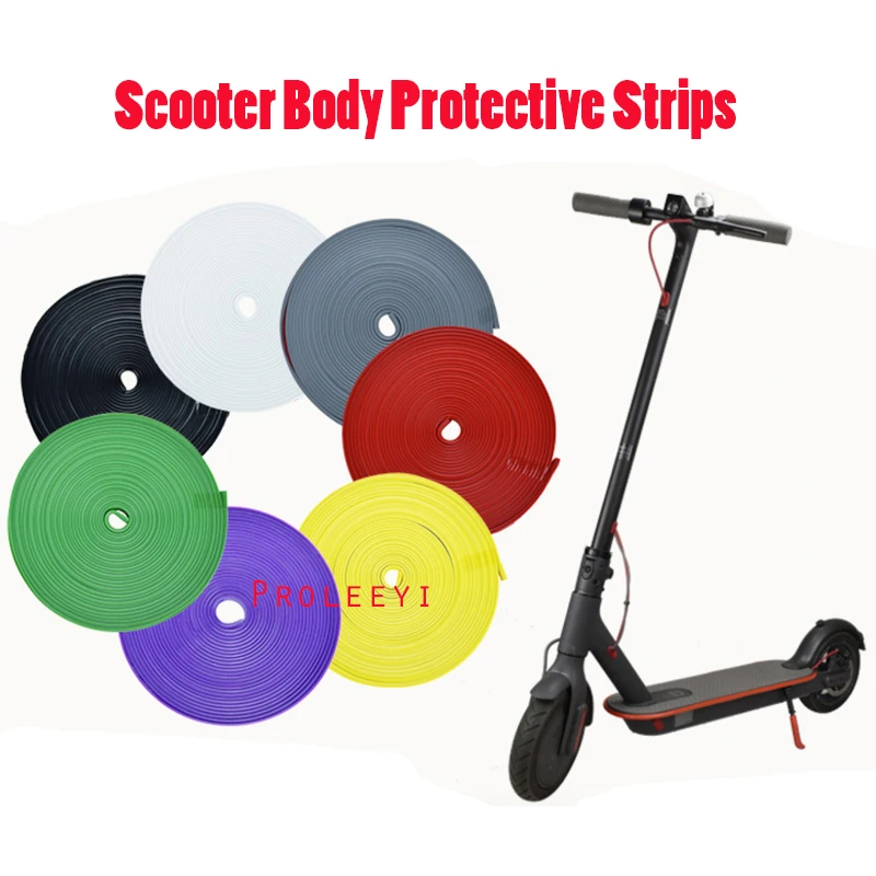 Scooter-Body-Strips Bumper-Protective M365 Electric-Skateboard Xiaomi Mijia 