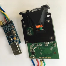 Быстрый лазерный модуль 100 м промышленный датчик TTL232 последовательный порт подключен к одному чипу