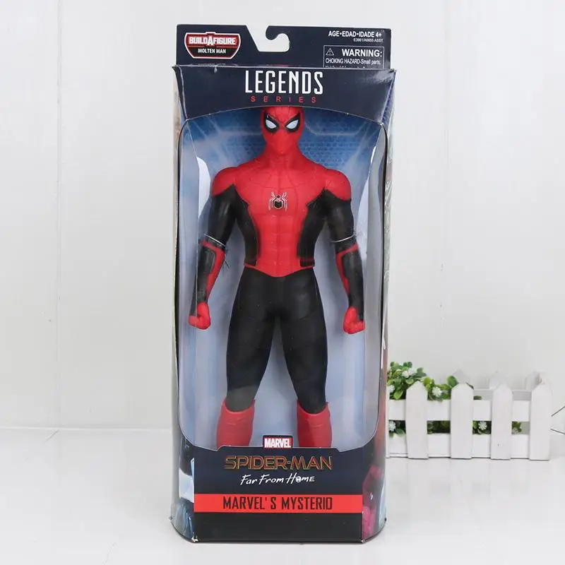 30 см Marvel Legends Mysterio Человек-паук вдали от дома фигурка 12 дюймов Человек-паук горячие игрушки рождественские подарки для детей - Цвет: 1 in box