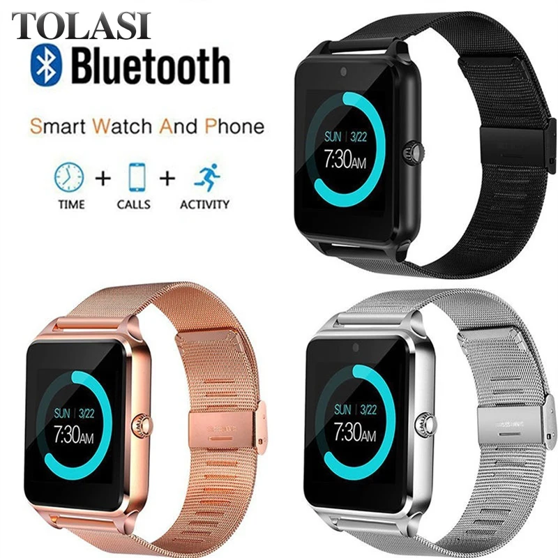 

Touch Screen Smartwatch Bluetooth Sport Music Whatsapp smatr watch men women multi-language Smartwatch clock relogio masculino