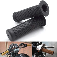 Универсальный 7/" 22 мм Ретро резиновые ручки мотоцикла доступно 8 цветов для поездок на мотоцикле Ducati 749 999 1098 1198 S R 749/S/R 999/S/R 1198 S/R