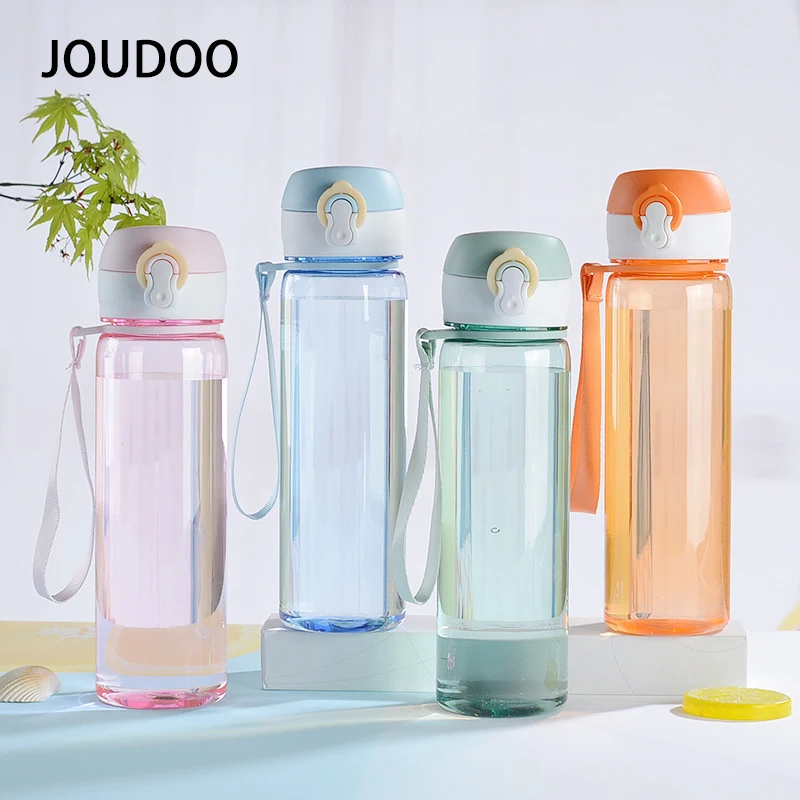 JOUDOO 500 мл портативные бутылки для воды с большой емкостью занятий спортом на