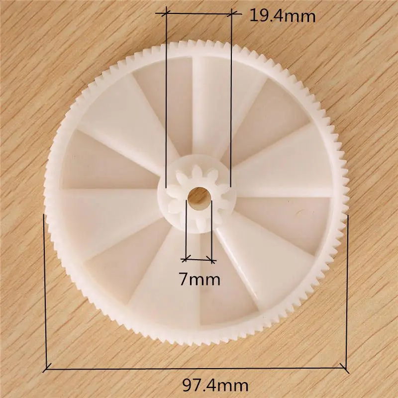 3 шт. детали мясорубки KW650740 Пластик Шестерни для Kenwood MG300/400/450/470/500 PG500/520