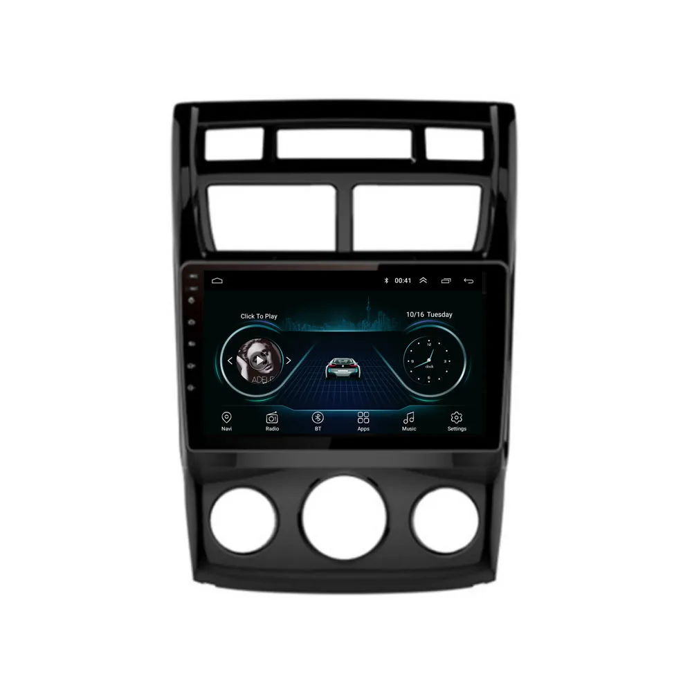 4G LTE Android 8,1 для KIA sportage 2007 2008 2009 2010 2011 Мультимедиа стерео автомобильный dvd-плеер навигация gps радио