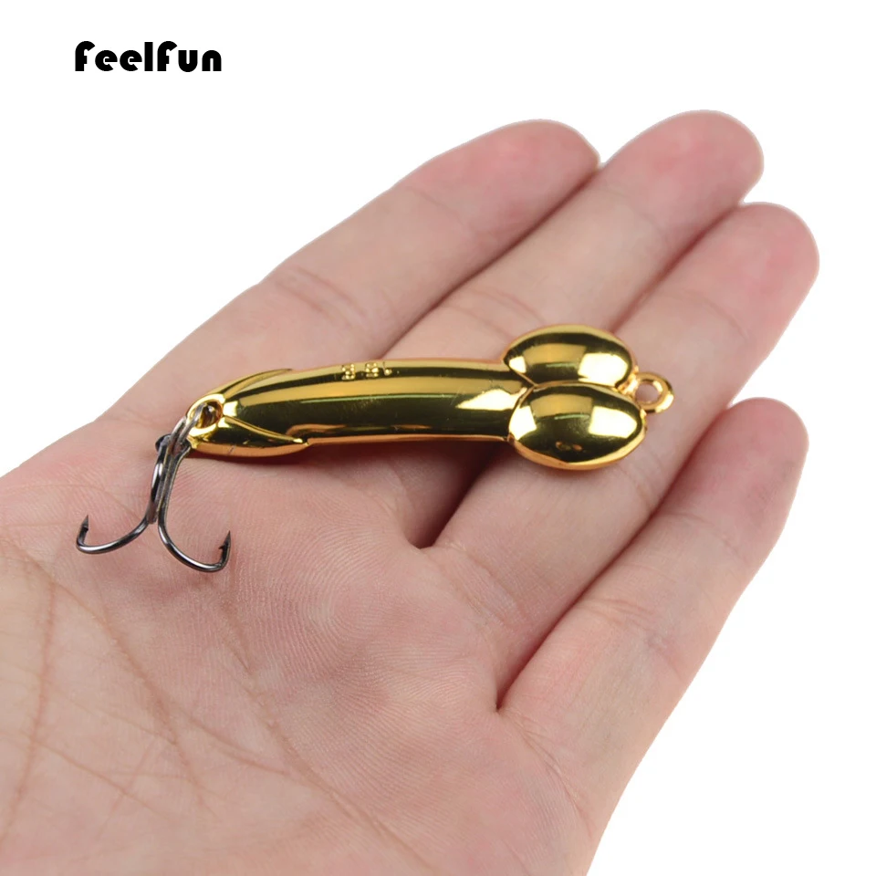 

FeelFun 1pc Metal Spinner Spoon Bait Fishing Lure iscas artificias Hard Baits Silver Gold Bass Pike Fishing Tackle