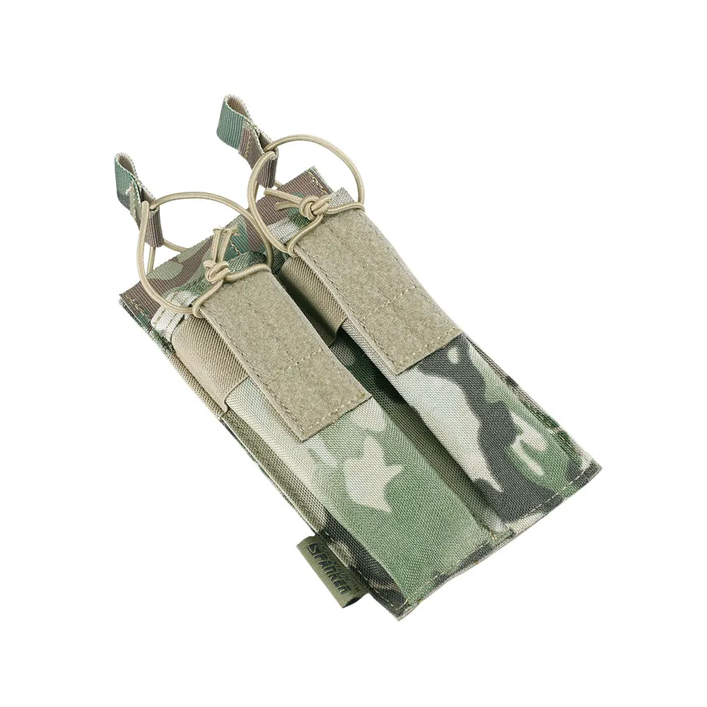 Отличный Элитный бизань Открытый военный Molle сумки трансформер KRISS/MP7 двойной подсумок охотничья сумка тактическое снаряжение - Цвет: MCP