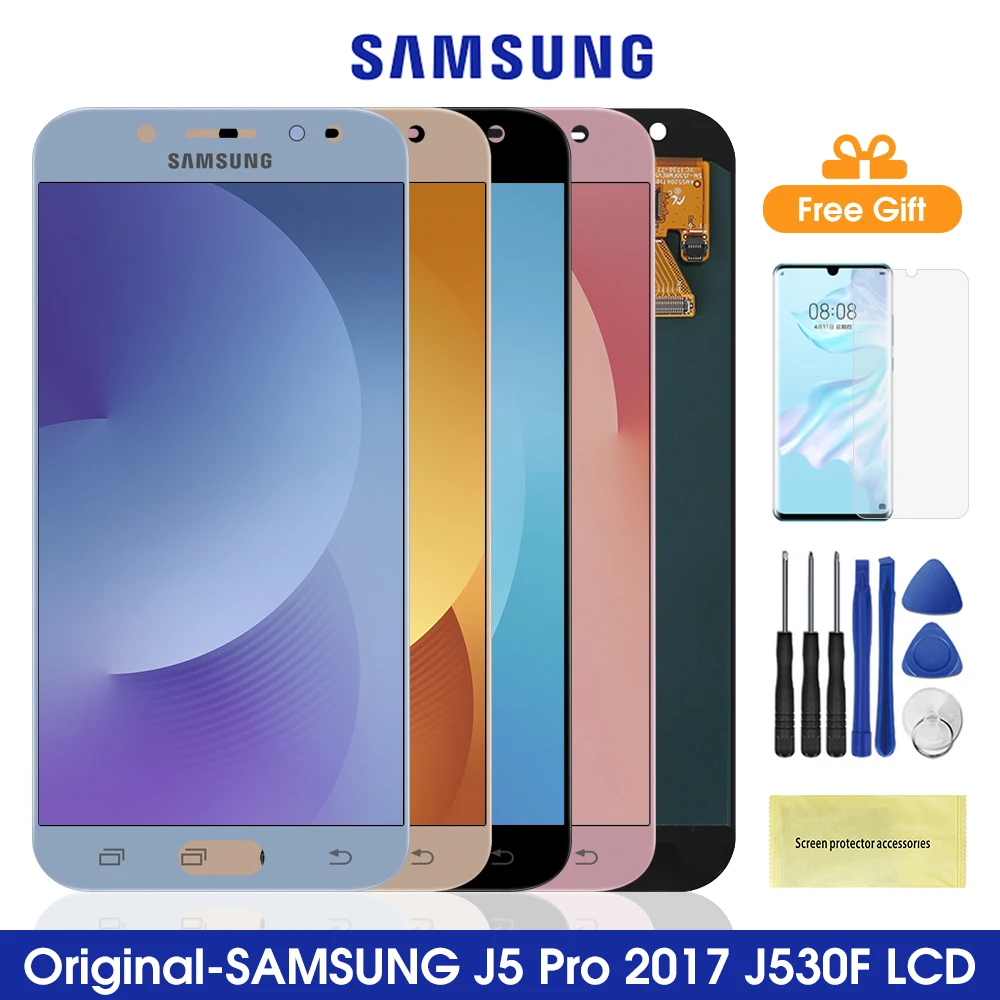 5 2 Original J530 Lcd For Samsung Galaxy J5 17 J530 Lcd Display Touch Screen Digitizer Assembly For Samsung J530 J530m Mobile Phone Lcd Screens Aliexpress