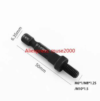 

M6 M8 M10 furniture nut driver install tool screw drive furniture pre embreded nut straight Pass though connector board