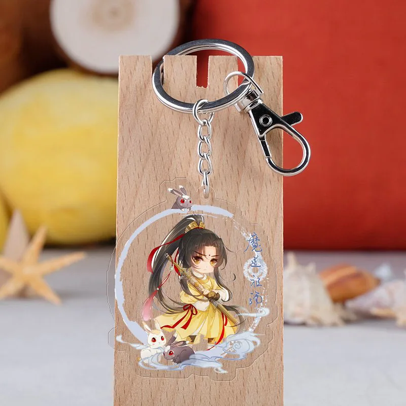 Аниме Mo Dao Zu Shi брелок мультяшная фигурка Wei Wuxian Lan Zhan Косплей акриловый подвесной