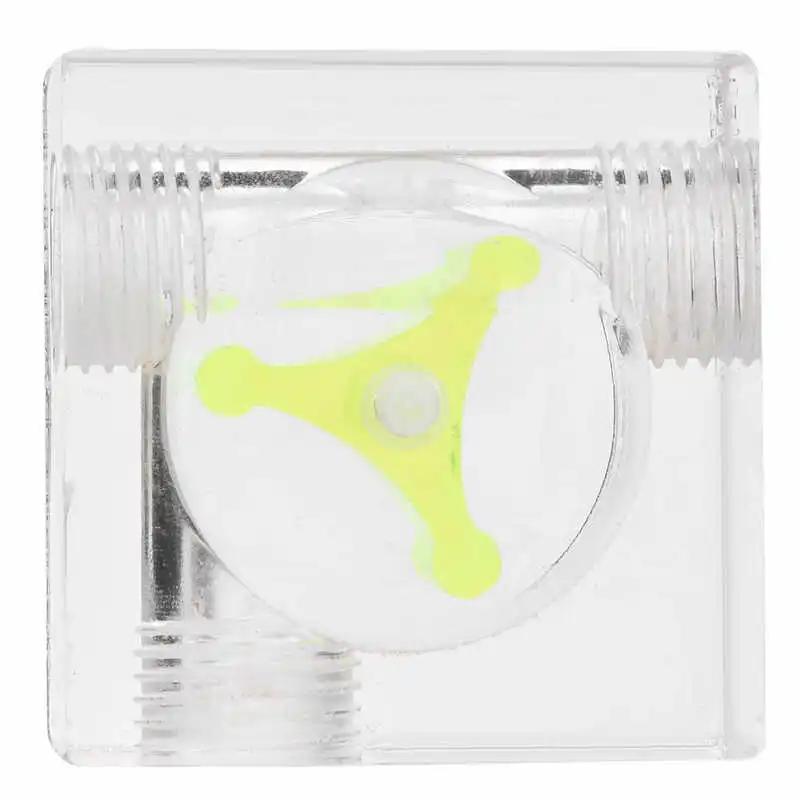 Débitmètre Acrylique Transparent Pour Refroidissement à Eau PC - Tailles 4 à 16 Mm - Monitoring Flux Liquide - Facile à Installer