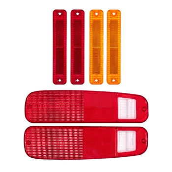 

6Pcs Tail Lights and Side Fender Kits for Ford 73-79 F-150 F150 F250 Truck 78-79 Mustang