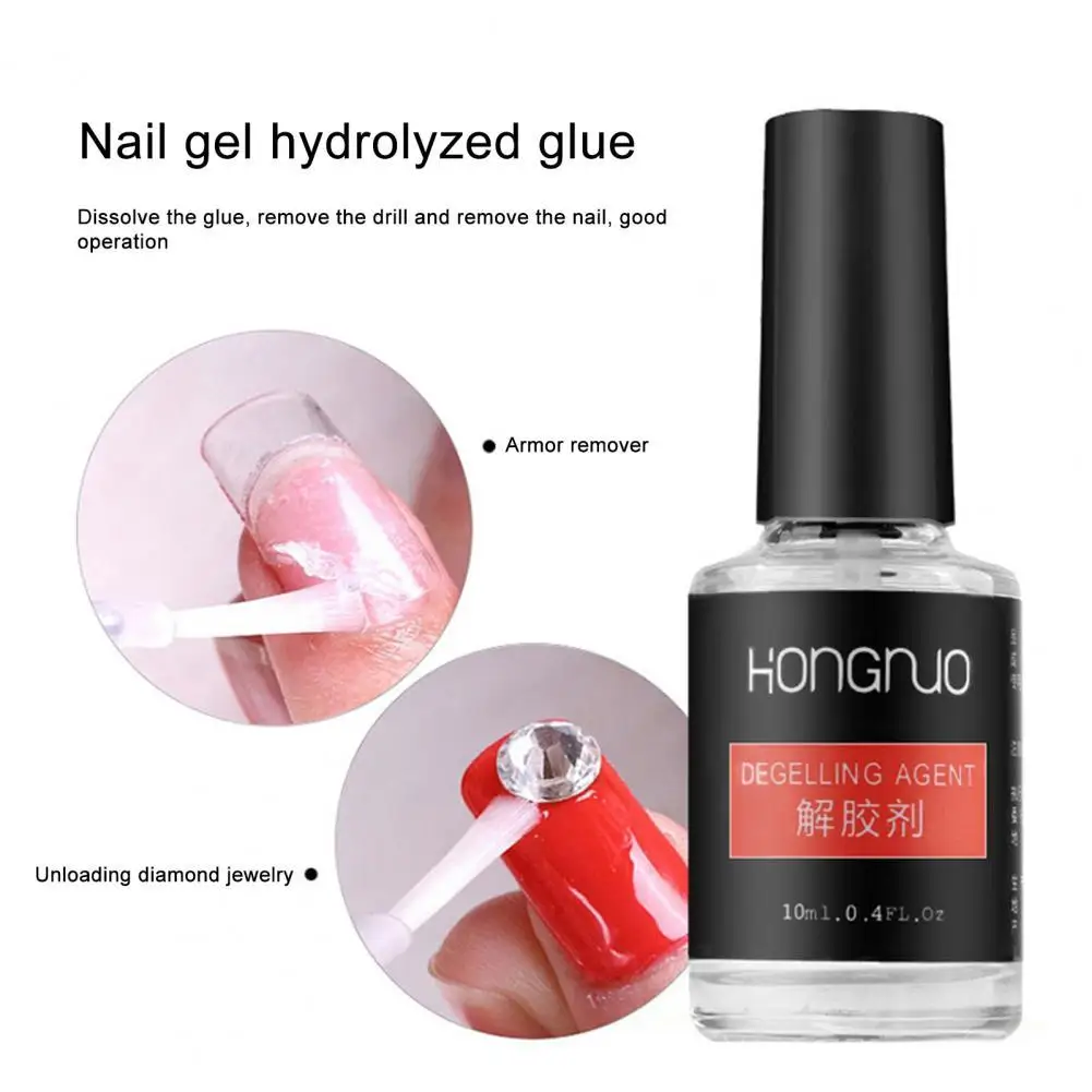 10mlLiquidNailDissolveAgentEasilyOperationCleaningGelRemove