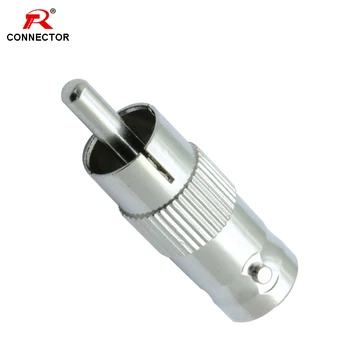 

50pcs RCA to BNC Connector, BNC female to RCA male