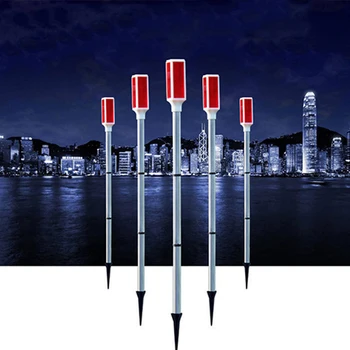 

Solar Barrier Lawn Light Street sunlight Outdoor Waterproof Led Lamp For Country House Garden Path Lawn Garden Decoration Light