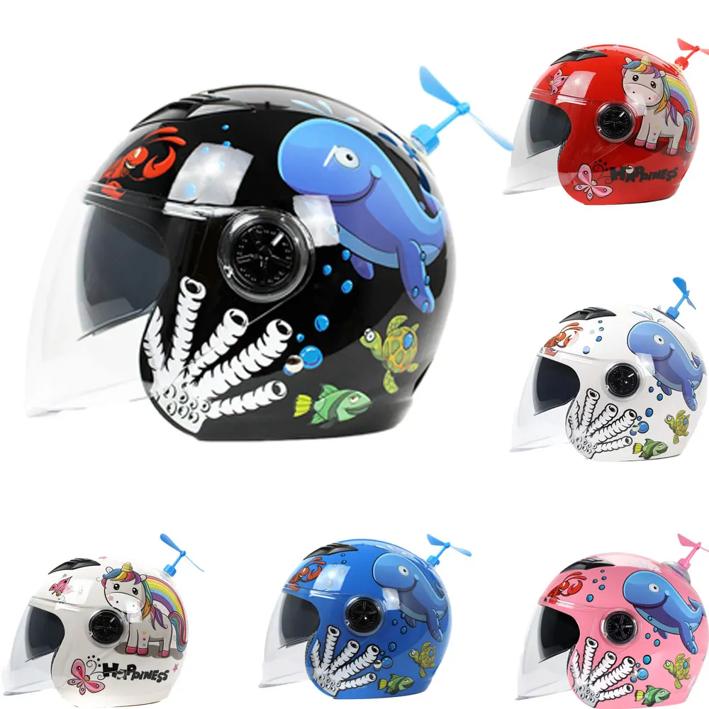 Casco de motocicleta para niños de 3 a años, Protector de seguridad para Moto, Coral - AliExpress Automóviles motocicletas