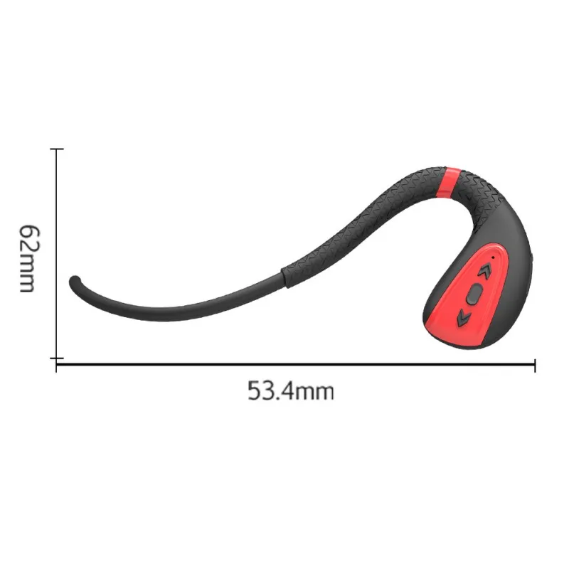 Наушники костной проводимости Bluetooth 5,0 водонепроницаемые IPX8 8GB память HiFi беспроводная гарнитура