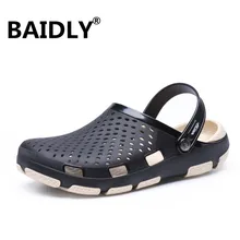 Новинка; мужские сандалии; Летние вьетнамки; тапочки; мужская пляжная Повседневная обувь; недорогие мужские сандалии; водонепроницаемая обувь; Sandalia Masculina