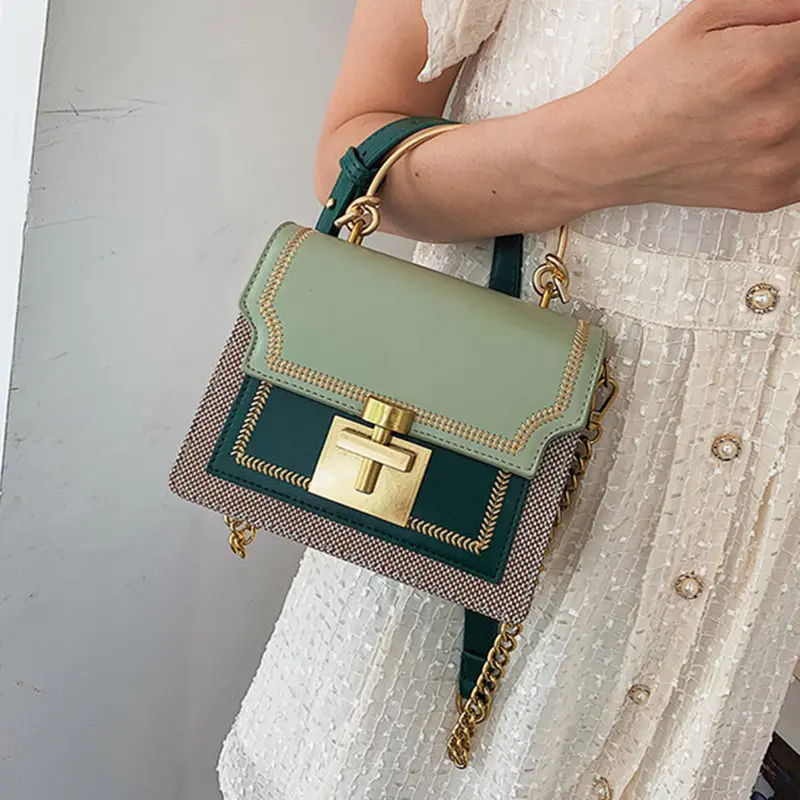 PU Leather Women Crossbody Bags Vintage Shoulder Messenger Bag Ladies Clutch Casual Totes Female Purse