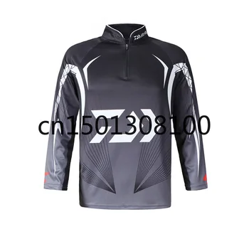 

2020 New Style 2 Colors Daiwa Clothing Long Sleeve Quick Dry Fishing Clothing Anti-UV Sunscreen Fishing Clothes Fishing Shirt